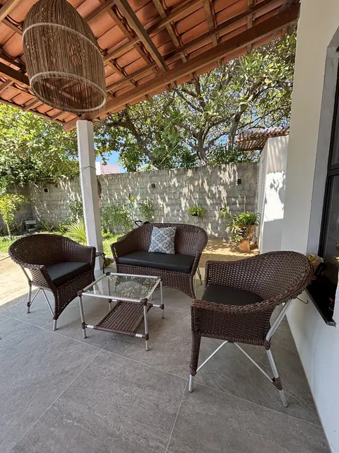 Chalé 3 Quartos na Barra Beach House, Fortim — varanda gourmet, foto 7