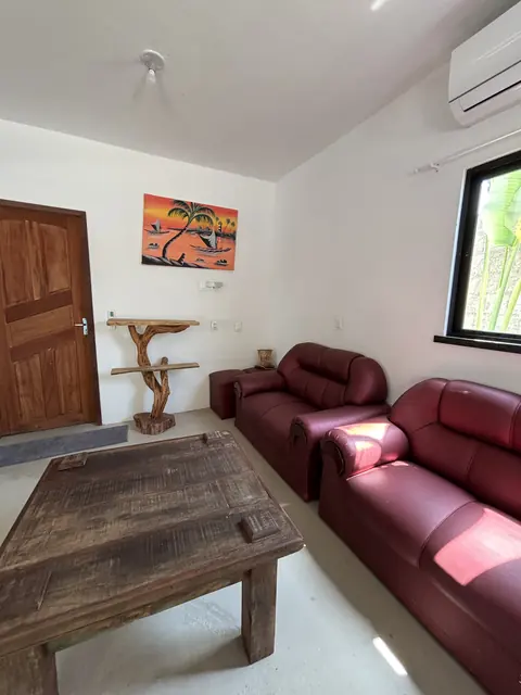 Chalé 3 Quartos na Barra Beach House, Fortim — sala e cozinha, foto 13