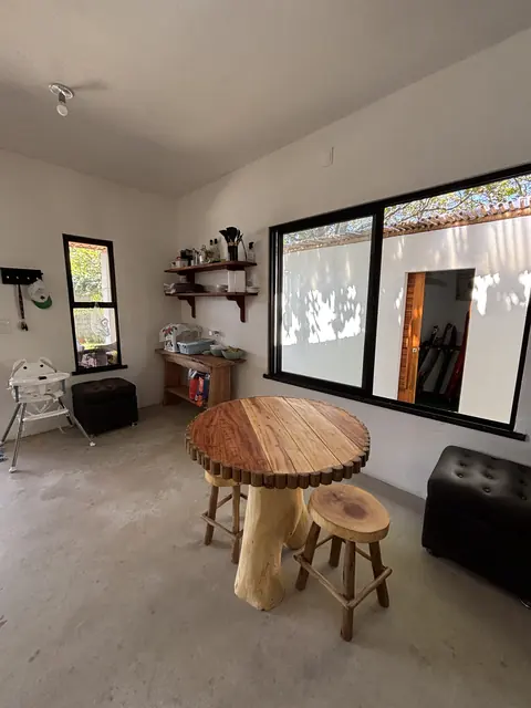 Chalé 3 Quartos na Barra Beach House, Fortim — sala e cozinha, foto 17