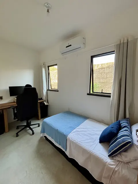 Chalé 3 Quartos na Barra Beach House, Fortim — quarto 3 com escritório, foto 42